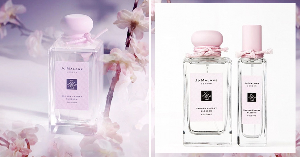 最美限定版 Jo Malone 再推 櫻花香水 淡粉色包裝不能再錯過啦 日本風向球